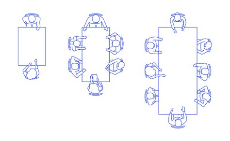 Rectangle Table Sizes Dimensions & Drawings | Dimensions.com