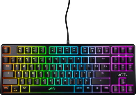 Xtrfy K4 TKL RGB Mechanical Gaming Keyboard - Keybumps