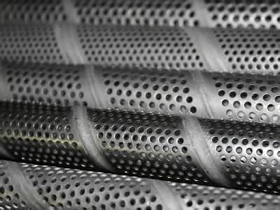 Stainless Steel Perforated Pipe for Support and Filtration