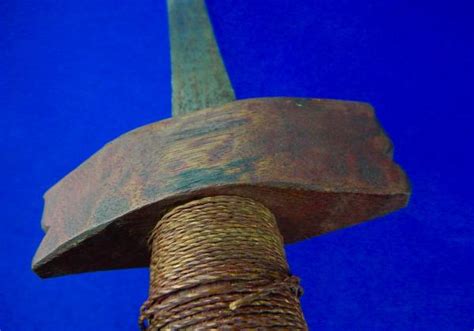 Antique Old Philippines Philippine 19 Century Large Kampilan Sword Swo – ANTIQUE & MILITARY FROM ...