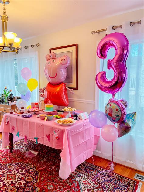 Peppa pig birthday party – Marshmallows & Margaritas