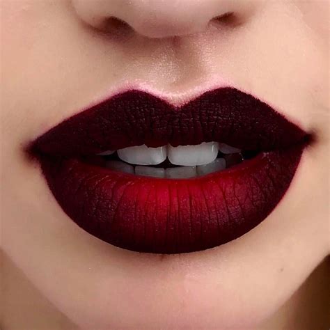 Instagram post by Violette • Mar 16, 2017 at 3:50pm UTC | Red lip makeup, Ombre lips, Red ombre lips