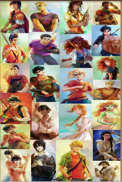 Percy Jackson & the Olympians/Heroes of Olympus series character fanart. | Eroi dell'olimpo ...