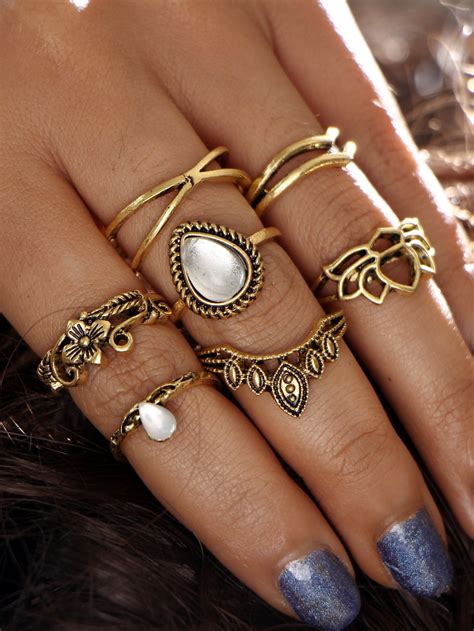 Boho Ring Set - Boho Buys