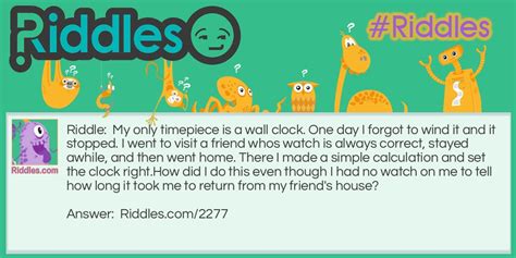 The Stopped Clock... Riddle And Answer - Riddles.com