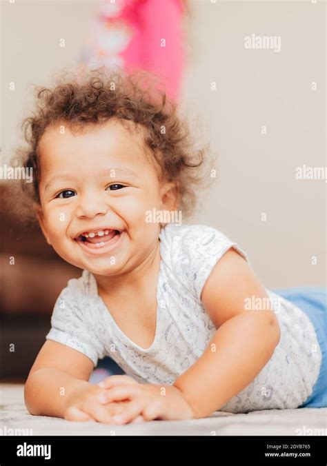 Biracial curly hair brown hi-res stock photography and images - Alamy