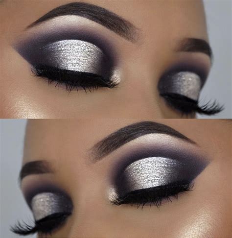 Dark silver eyeshadow – Artofit