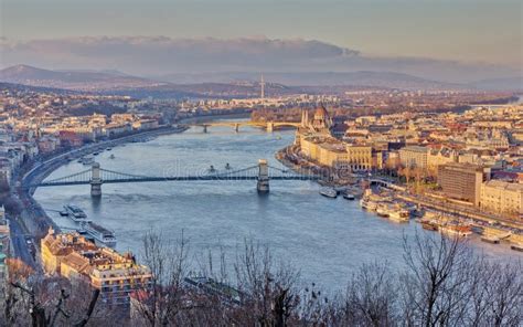 View From Gellert Hill In Budapest Stock Photo - Image of landscape, high: 68318306