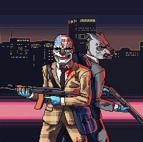 Hotline Miami #art #hotlinemiami #pixelart | Arte em pixels, 8bit art ...