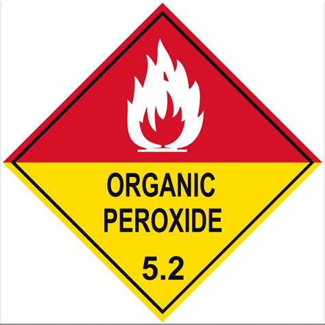 Organic Peroxide 5.2 Labels - 10 Pack – Markit Graphics