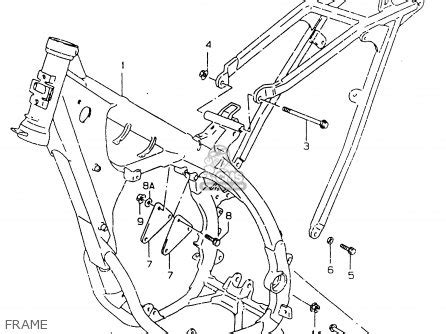 Suzuki RM125 2000 (Y) parts lists and schematics