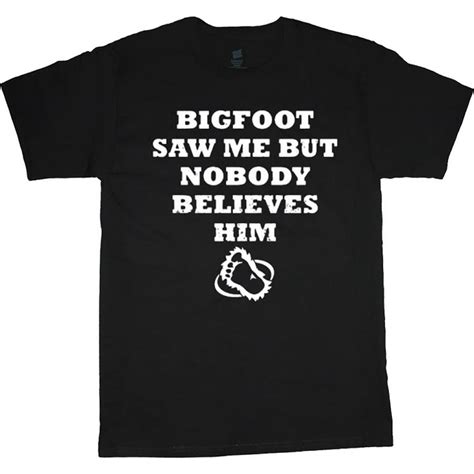 Decked Out Duds - Bigfoot Funny T-shirt Men's Big and Tall Graphic Tee - Walmart.com - Walmart.com