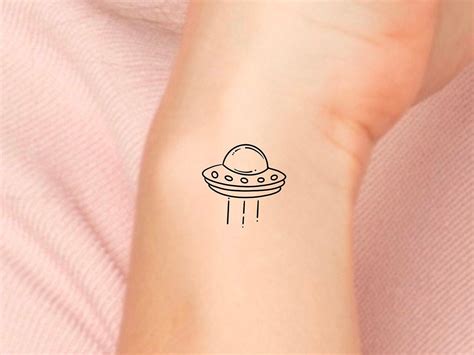 Alien Symbols Tattoo