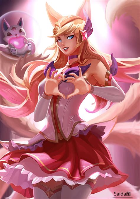 Star Guardian Ahri | Wallpapers & Fan Arts | League Of Legends | LoL Stats