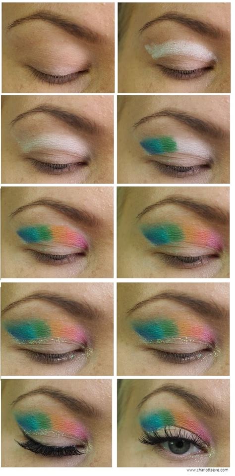 Rainbow Eye Makeup Tutorial | Saubhaya Makeup