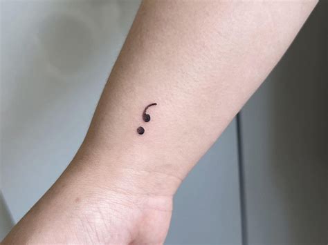 15 Meaningful Semicolon Tattoo Designs In 2023