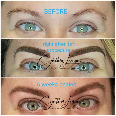 Permanent Makeup Eyebrows Vs Microblading | Saubhaya Makeup