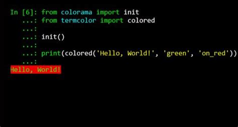 Print Colors in Python terminal - GeeksforGeeks