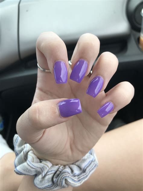 purple nails | Purple nails, Nails, Dip powder