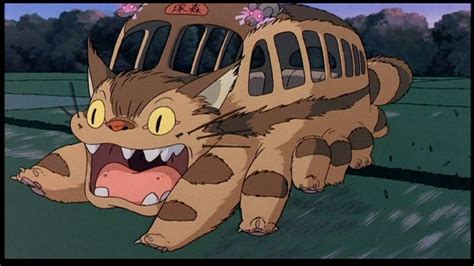 Studio ghibli art, Cat bus totoro, Studio ghibli