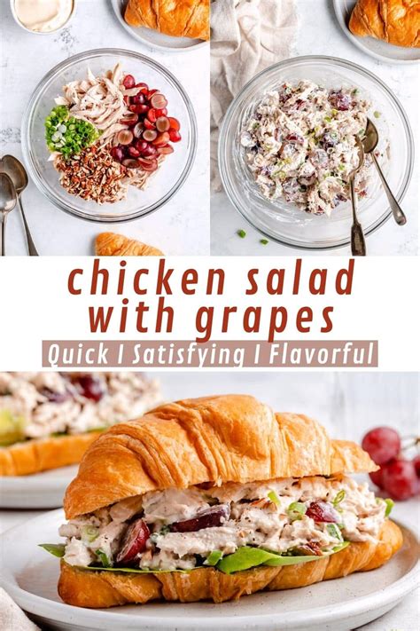 Chicken Salad with Grapes - Kim's Cravings