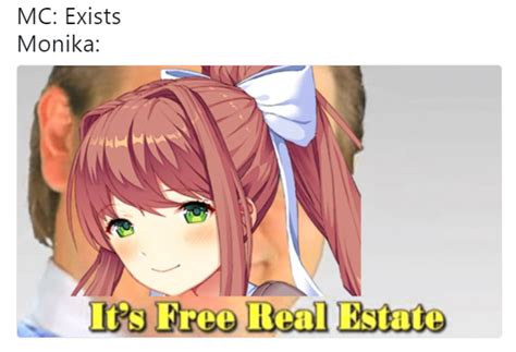 Monika meme : r/DDLC