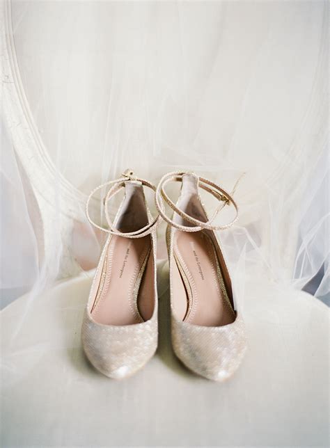 Gold Ballet Flats for Wedding - Elizabeth Anne Designs: The Wedding Blog