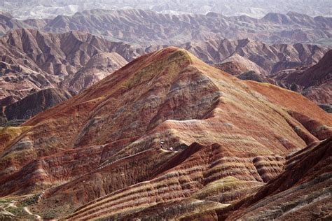 Colorful Danxia Landforms of China