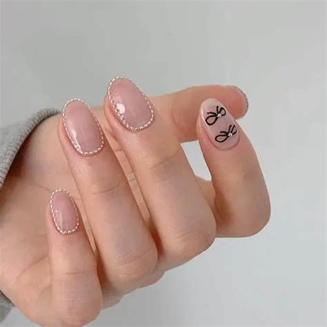 70+ Trendy Cute Short Korean Nails: Sweet, Simple, Elegant - Girl Shares Tips