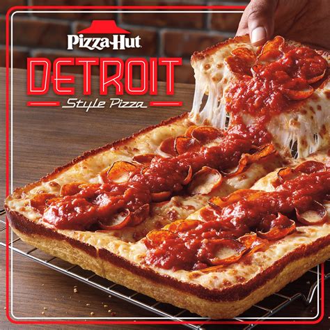 Back By Popular Demand - Pizza Hut® Detroit-Style Returns Nationwide - Hut Life - Official Pizza ...