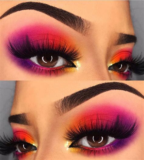 28 colorful eye makeup ideas for summer season – Artofit