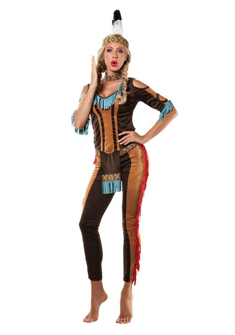 Womens Tribal Native American Costume