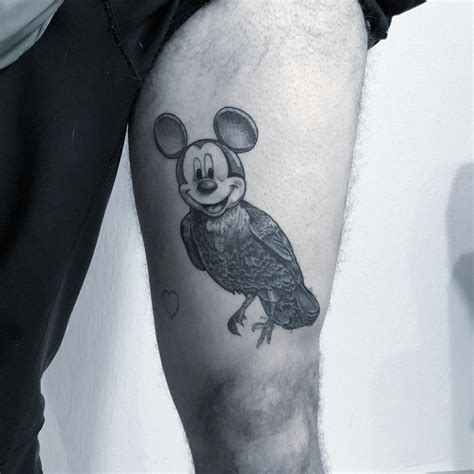 Mickey Mouse Tattoo Ideas with Subtle Disney Magic