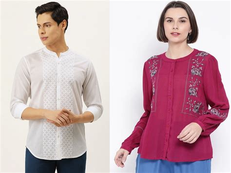 10 Beautiful Designs of Embroidered Shirts Are Trending Now