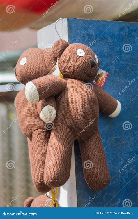 Mr. Bean Teddy, Kuala Lumpur, Malaysia: 31 March 2019: Counterfeit Mr ...