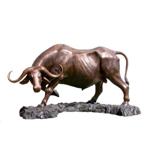 Bronze Water Buffalo Sculpture - Florida Bronze Statues, Sculptures and Fountains