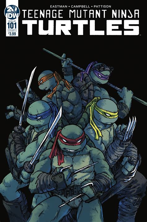 TMNT ONGOING #101 CVR A CAMPBELL IDW COMICS (07th January 2020)