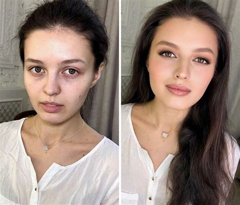 Model Makeup Before And After | Saubhaya Makeup