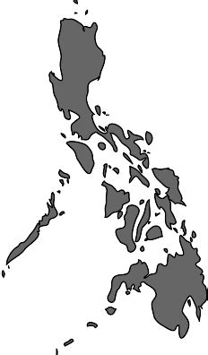 Philippine's map | Public domain vectors