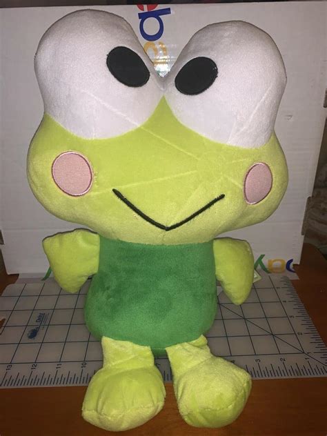 Keroppi Sanrio 15" Plush Doll Frog Hello Kitty Toy Stuffed Animal Fiesta Green | #2723623118