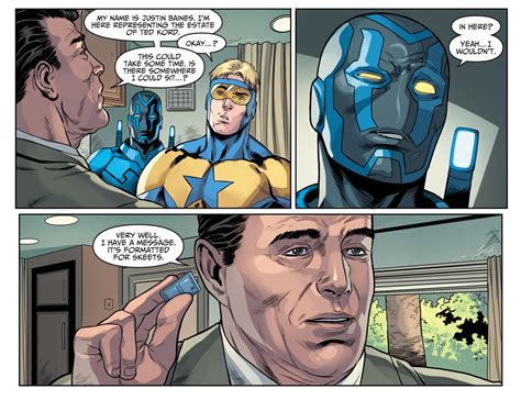 Blue Beetle Leaves His Fortune To Booster Gold (Injustice II) – Comicnewbies