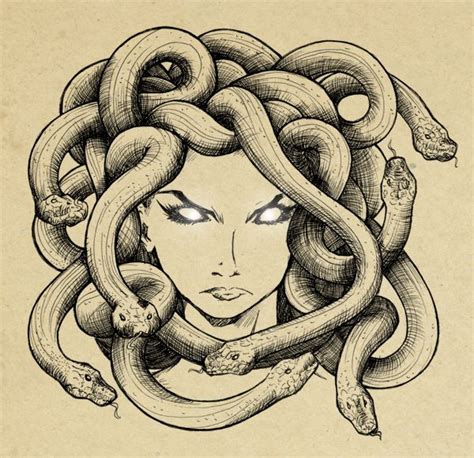 Medusa by ~Sefi on deviantART | Medusa drawing, Medusa pictures, Medusa gorgon