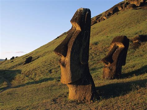 Moai Statues Easter Island Chile picture, Moai Statues Easter Island ...