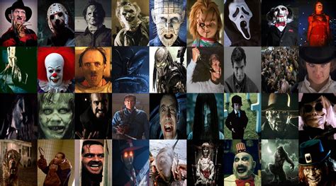 Horror Movie characters by xxphilipshow547xx on DeviantArt