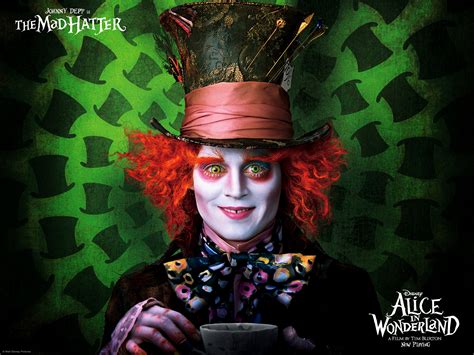 Johnny Depp Mad Hatter Wallpaper - WallpaperSafari