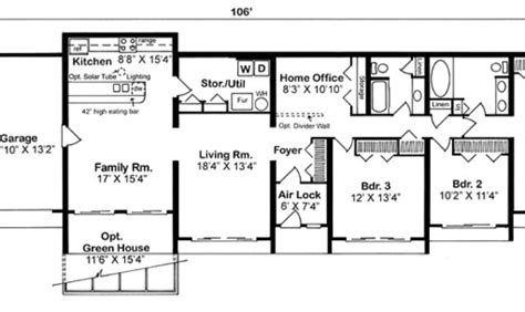 Berm Home Floor Plans | plougonver.com