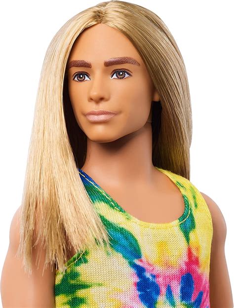 Barbie Fashionistas Ken Doll 138 Long Blonde Hair