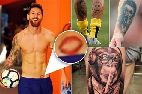 The 17 worst footballer tattoos ever? Lionel Messi joins the list with bizarre tribute to his ...