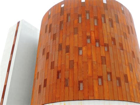 Rustic Color Corten Steel Cladding, For Construction, Thickness: 2 mm To 10 mm at Rs 400/square ...