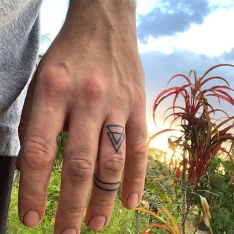 30+ Best Finger Tattoo Ideas for Men with Guide - TiptopGents